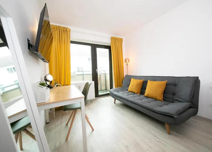 Studio Orange - Zentral mit Balkon - Altstadt - Messe